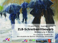 Plakat ZLB Schreibwettbewerb Berlin